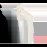 AMI Raamgreep 810 7X32 Ovaal Wit 9010 - 425518 - thumbnail