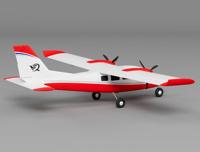 XFLY P68 Twin 850MM Wingspan ARTF - Rood - thumbnail