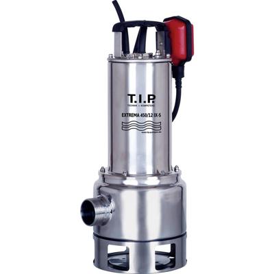 T.I.P. - Technische Industrie Produkte 30278 EXTREMA 450/12 IX-S Dompelpomp voor vervuild water 27000 l/h 12 m T.I.P. - Technische Industrie Produkte 30278 EXTREMA 450/12 IX-S Dompelpomp voor vervuild water 27000 l/h 12 m