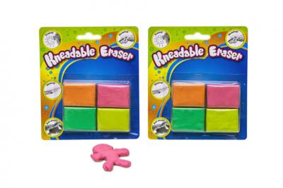 Kneedbare Gummen, 4st.