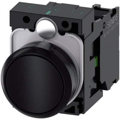 Siemens 3SU11000AB101BA0 3SU1100-0AB10-1BA0 Druktoets Kunststof frontring, Bedieningsknop vlak Zwart 1 stuk(s) Siemens 3SU11000AB101BA0 3SU1100-0AB10-1BA0 Druktoets Kunststof frontring, Bedieningsknop vlak Zwart 1 stuk(s)
