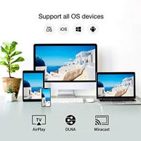 EZCast U01 - 4K HDR Wireless Display Receiver draadloos presentatiesysteem Desktop HDMI - thumbnail