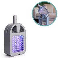 QLT 2-In-1 Muggenvanger Lamp - Als Racket En Stationair Te Gebruiken - thumbnail