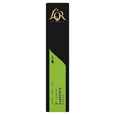 Koffiecups l'or espresso lungo elegante 20st | 10 stuks