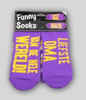 Funny socks - Liefste oma - thumbnail