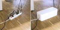 LogiLink Kabel KAB0063 Kabelbehuizing 133.5 x 407 x 157 Kunststof Wit 1 stuk(s) - thumbnail