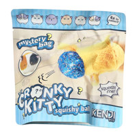 Kenji Squishy ball mystery bag - Cranky Kitty - thumbnail