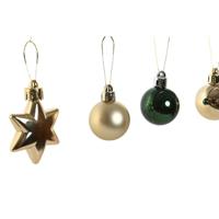 Kerstballen Home ESPRIT Rood Groen Polyethyleen 21 x 6,5 x 27 cm (53 Onderdelen) - thumbnail