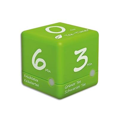 TFA Dostmann Tee-Timer Cube Timer Groen Digitaal TFA Dostmann Tee-Timer Cube Timer Groen Digitaal