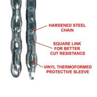 Masterlock Stalen Ketting - 10mm - 2,0m - 8021EURD 8021EURD - thumbnail
