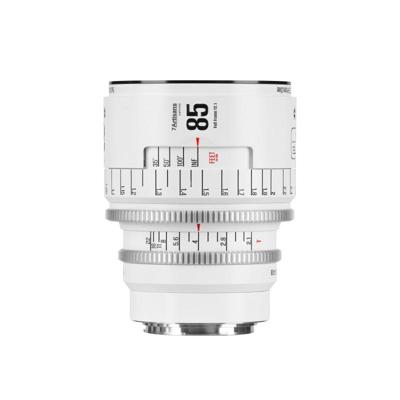 7Artisans INFINTE 85mm T2.1 Full-Frame Wit - EF-mount