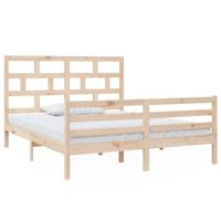 Bedframe massief grenenhout 160x200 cm - thumbnail