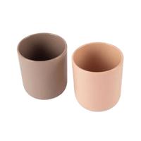 Dantoy bekerset mokka/beige, 2dlg. - thumbnail