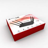 Talius TAL-RT2100GLAN WLAN-router Gigabit 2100 Mbps, dual-band, 4 poorten, 6 antennes - thumbnail