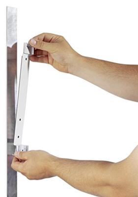 Durable Wandhouder voor bureaustandaard VARIO MAGNET WALL 5 Zwart DIN A4 Aantal meegeleverde displaypanels 5