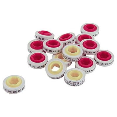 Scotchcode navulrollen kabelmarkering 80-6114-2794-1 Wit, Geel 3M