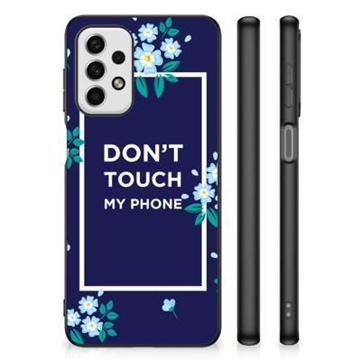 Samsung Galaxy A23 | Telefoon Hoesje | Flowers Blue DTMP