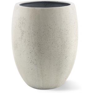 Grigio Tall Balloon M 40x40x50 White-Concrete
