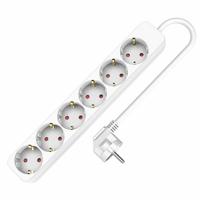 6-voudige Stekkerdoos zonder Schakelaar TM Electron (1,5 m) - thumbnail