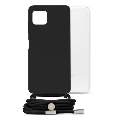 Mobilize Lanyard Gelly Case for Samsung Galaxy A22 5G Black