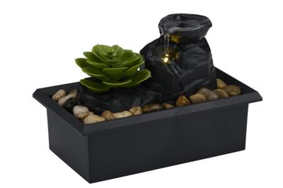 Waterfontein met LED