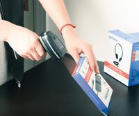 Manhattan 154185 Wireless 2D-barcodescanner Radiografisch 1D, 2D LED Zwart Handmatig Draadloos, USB-A - thumbnail