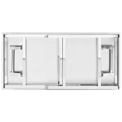 VidaXL Keukenwerktafel inklapbaar 120x60x80 cm roestvrij staal VidaXL Keukenwerktafel inklapbaar 120x60x80 cm roestvrij staal
