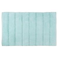 Badmat Differnz Stripes 45x75 cm Katoen Licht Blauw - thumbnail