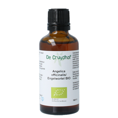 Cruydhof Angelica officinalis/engelwortel tinctuur bio 50 Milliliter Cruydhof Angelica officinalis/engelwortel tinctuur bio 50 Milliliter