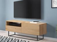 Tv-meubel ENJOLY II 1 deur 1 lade artisan eik - thumbnail