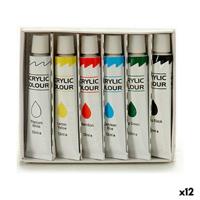 Verfset Multicolour Acrylverf 12 ml (12 Stuks) - thumbnail