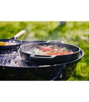 Alva Grillpan - Grillplaat - Nori - Gietijzer ø 28 cm - geëmailleerde anti-aanbaklaag - thumbnail