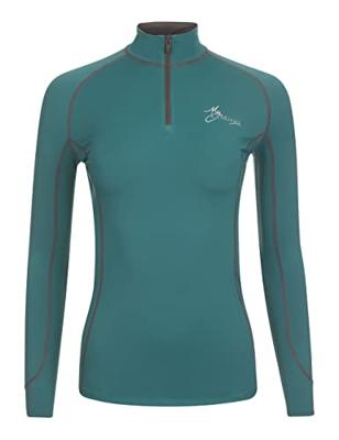 LeMieux Climate Base Layer techshirt petrol maat:l