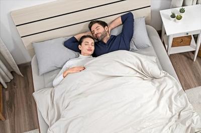 Bestway AlwayzAire Fortech 2-persoons luchtmatras 203×152×51 cm - Dubbele geïntegreerde pomp