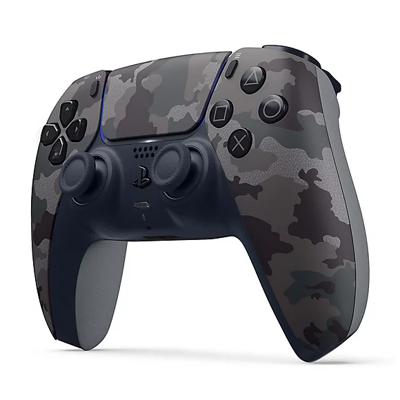DualSense draadloze controller - grijze camouflage I PS5 en pc - thumbnail