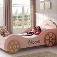 Vipack autobed Princess Pinky - roze - 90,4x106,8x210 cm - thumbnail