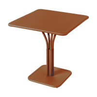 Fermob Luxembourg tuintafel kolom 71x71 cm Candied Orange - thumbnail