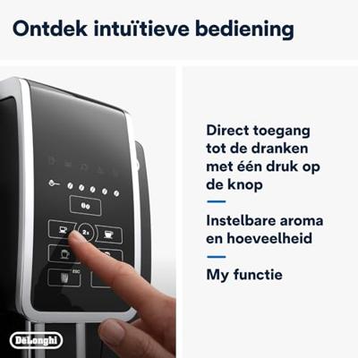 DeLonghi ECAM 350.55.B Dinamica Espressomachine Zwart - thumbnail