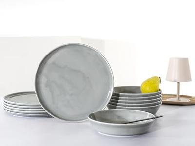 Creatable Serviesset Chef Collection (12-delig servies, Grijs) Creatable Serviesset Chef Collection (12-delig servies, Grijs)