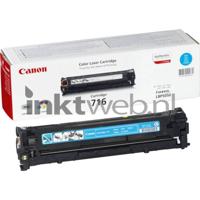 Canon Toner 716C Origineel Cyaan 1500 bladzijden 1979B002 - thumbnail