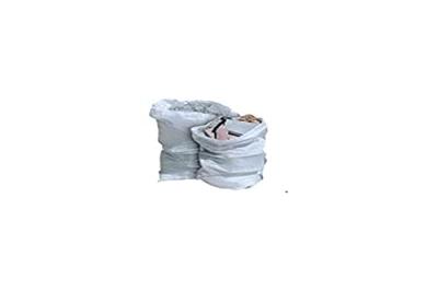 Puinzak Seimark Wit Raffia 50 x 80 cm (10 Stuks)