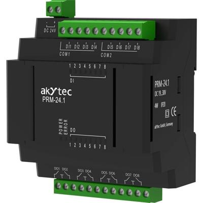 akYtec PRM-24.1 37C062 PLC-uitbreidingsmodule 24 V/DC akYtec PRM-24.1 37C062 PLC-uitbreidingsmodule 24 V/DC