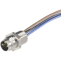 Hirschmann 933 147-001-1 Sensor/actuator inbouwconnector M8 Aantal polen (sensoren): 4 Stekker, inbouw 0.50 m 1 stuk(s) - thumbnail