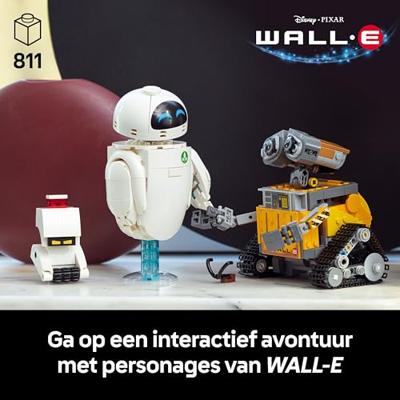LEGO | Disney en Pixar 43279 WALL-E en EVE - DIY bouwset voor volwassenen - Cadeau LEGO | Disney en Pixar 43279 WALL-E en EVE - DIY bouwset voor volwassenen - Cadeau