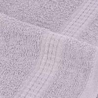 8-delige Handdoekenset 360 g/m 100% katoen grijs - thumbnail