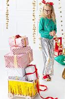 Kadopapier Candy Rood/Wit 70x200 cm - thumbnail