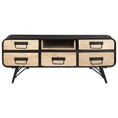 Salontafel 100x50x40 cm massief mangohout