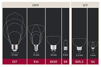 Paulmann 28784 LED-inbouwlamp Set van 3 stuks Energielabel: G (A - G) LED GU10 19.5 W Wit - thumbnail