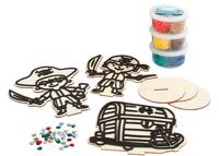 Foam Clay Piraten, 1 set - thumbnail