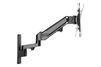 Digitus DA-90428 Monitor-wandbeugel 1-voudig 43,2 cm (17) - 114,3 cm (45) Zwart Uittrekbaar, Draaibaar, In hoogte verstelbaar, Kantelbaar, Kantelbaar en - thumbnail